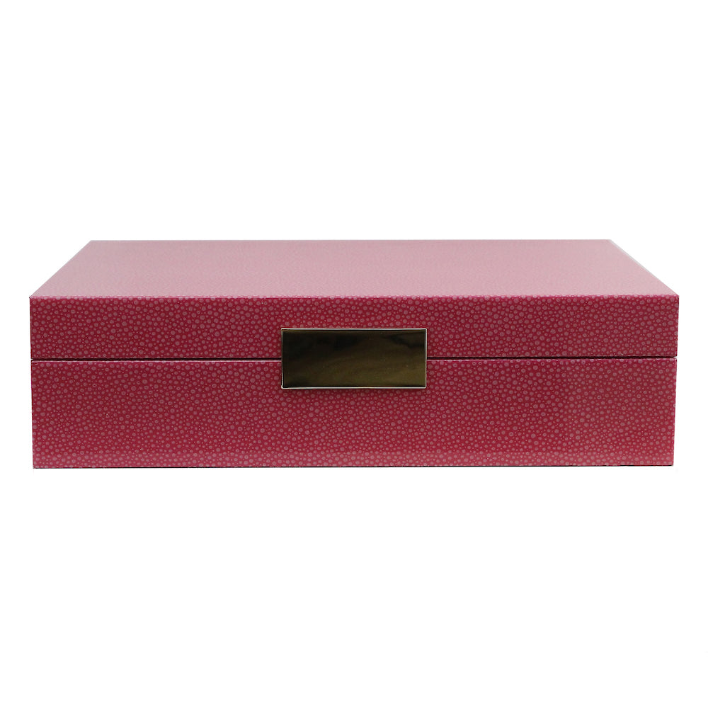 Large Display Box Pink Shagreen